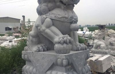 高2.8米青石石雕狮子
