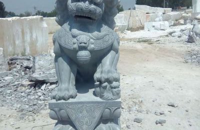 高2.3米青石石雕狮子